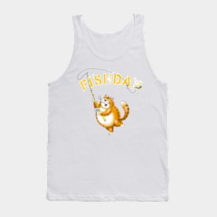 Fishday! Happy Kitty Tank Top